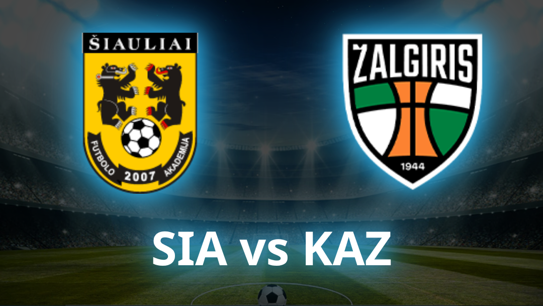 Šiauliai FA vs FK Kauno Žalgiris Odds, Prediction & Best Bets - July 2026