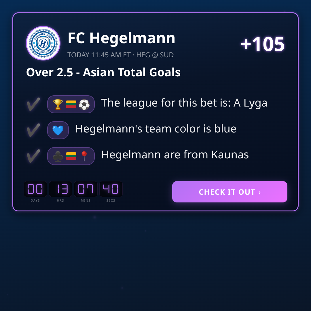A Lyga Betting Trends & Angles