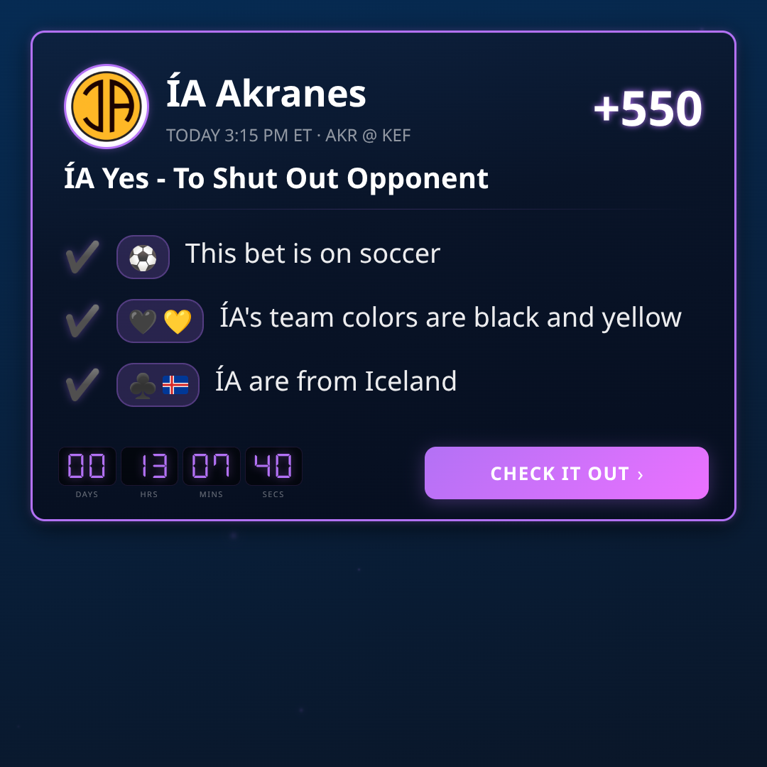 Besta Deild Karla Games 2026-07-20: Odds, Lines & Picks