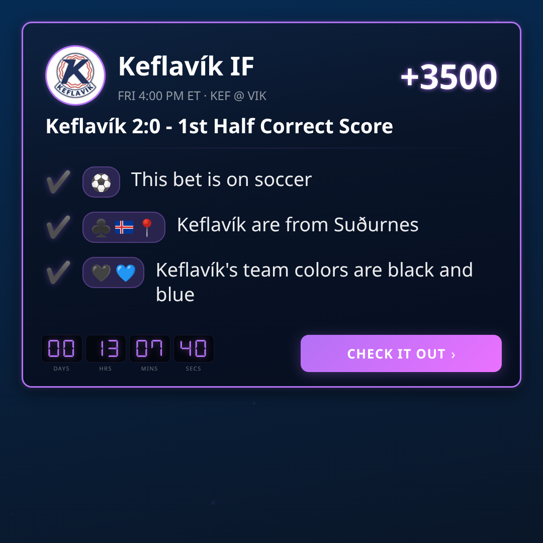 Besta Deild Karla Longshots & Value Today (July 22, 2026)