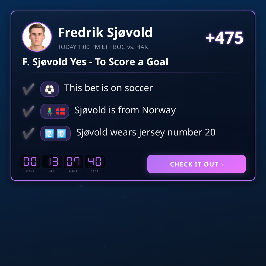 Eliteserien Longshots & Value Today (July 22, 2026)