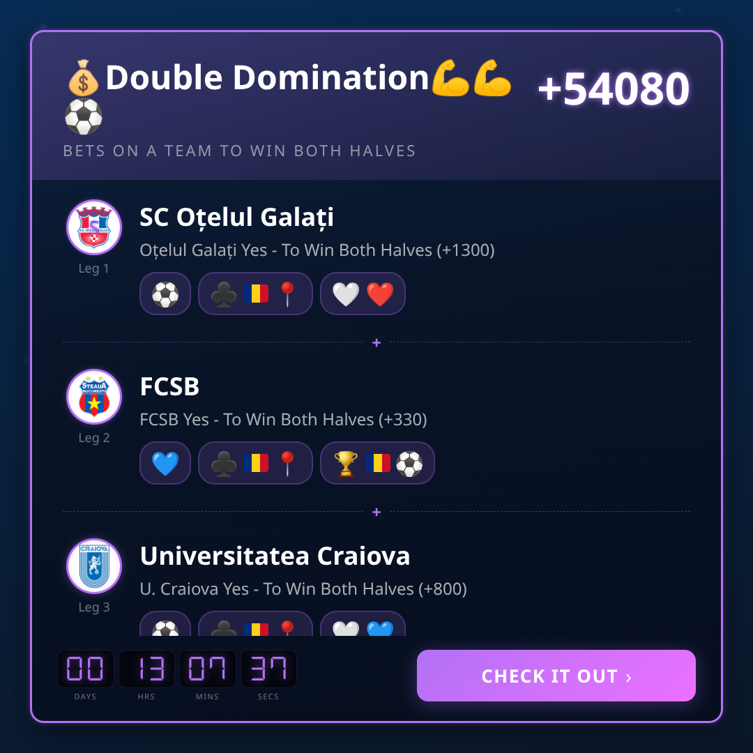 Liga I Games 2026-07-21: Odds, Lines & Picks