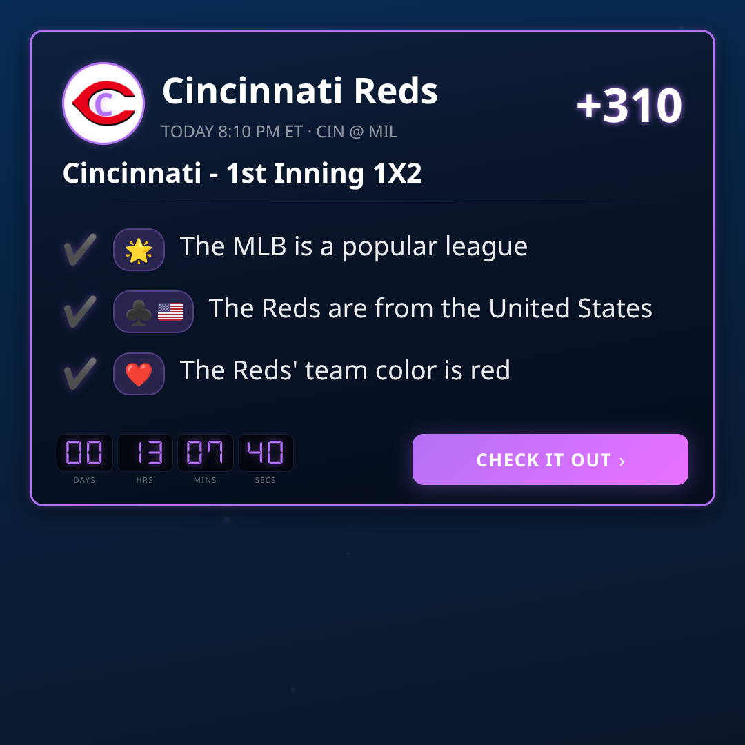 1st Inning 1X2 Picks & Trends: Kansas City, Philadelphia Lead