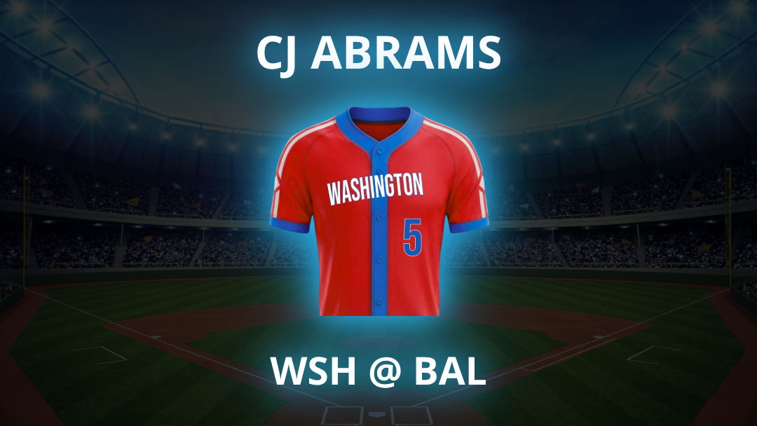 CJ Abrams Over 0.5 Ks: Nationals @ Orioles