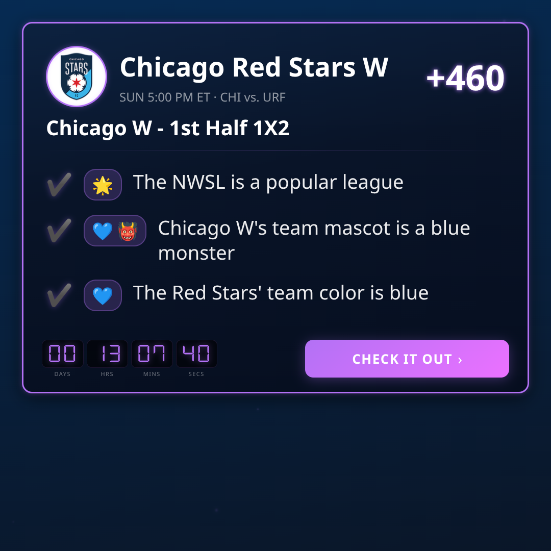 NWSL 1st Half 1X2: Draw Trends & Picks