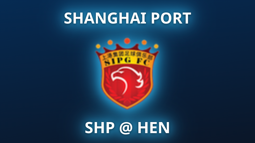 Shanghai Port Draw 1H: 80% in Last 5 Games
