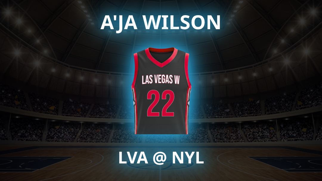 A'ja Wilson Under 1.5 3-Pointers: Aces @ Liberty 6/30