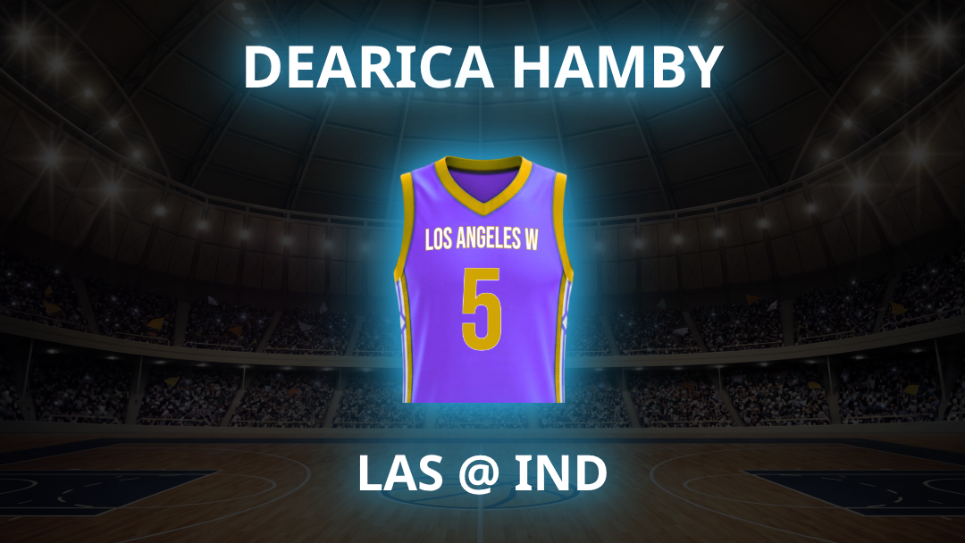 Dearica Hamby Over 2.5 Assists | LAS @ IND