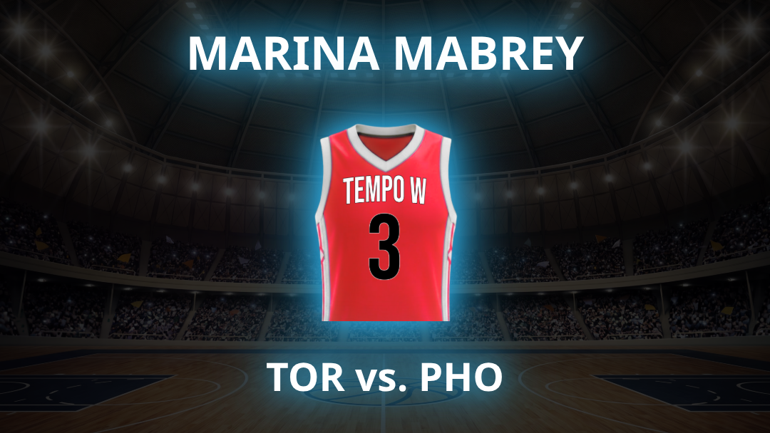Marina Mabrey Over 30.5 PRA vs Phoenix: 50% Season Form